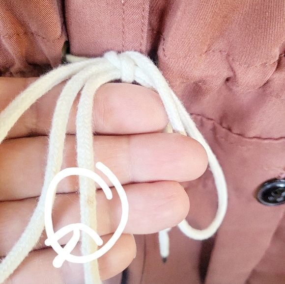 Women's Obey Propaganda Hemingway Utility Drawstring Waist Jacket M - Picture 11 of 13